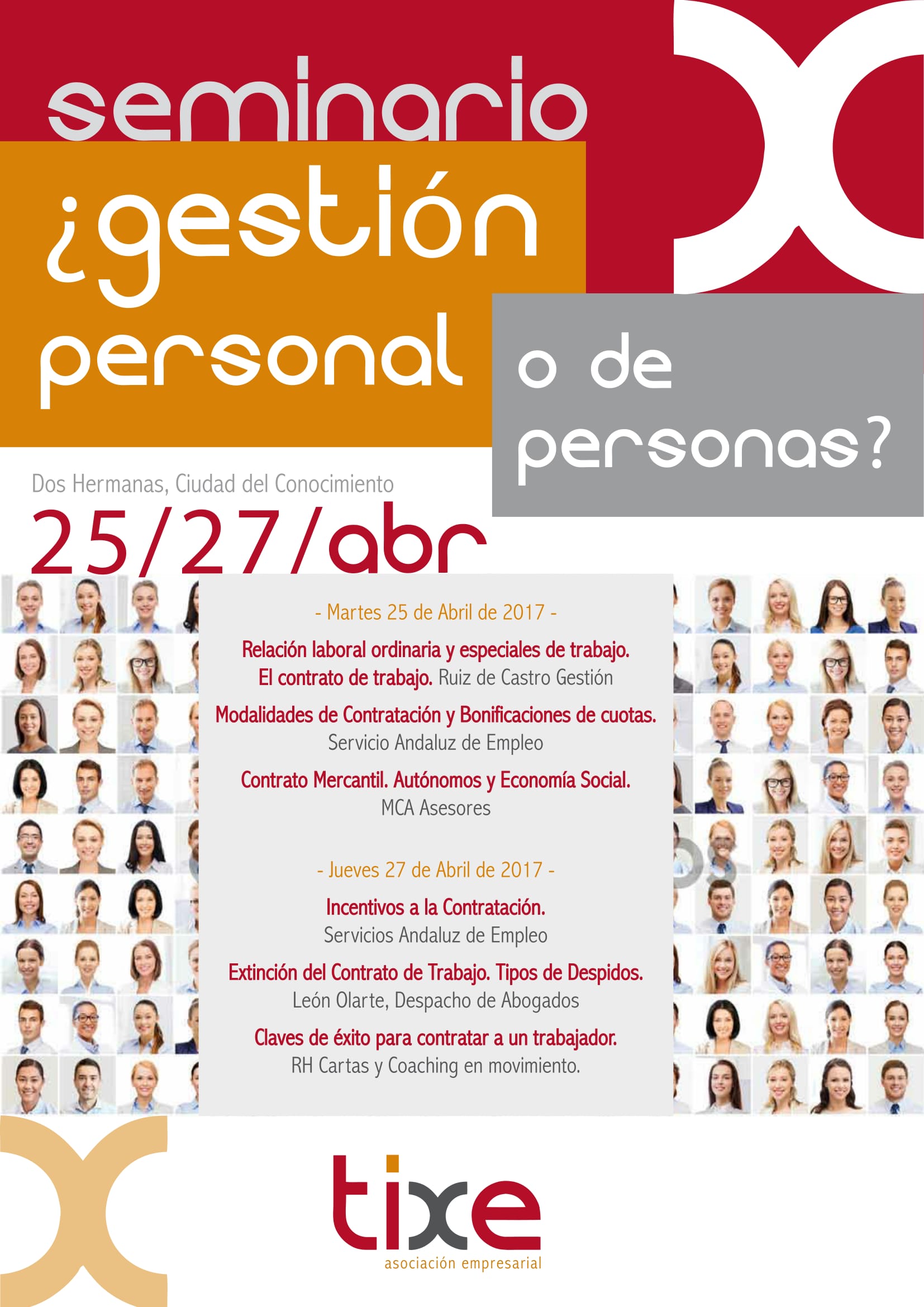 Seminario "¿Gestión Personal o de Personas?"